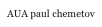 AUA paul chemetov